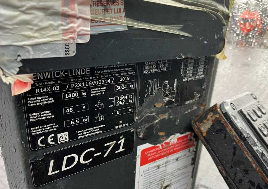 Linde R14X - شاحنة مناوِلة: صورة 4 Linde R14X - شاحنة مناوِلة: صورة 4