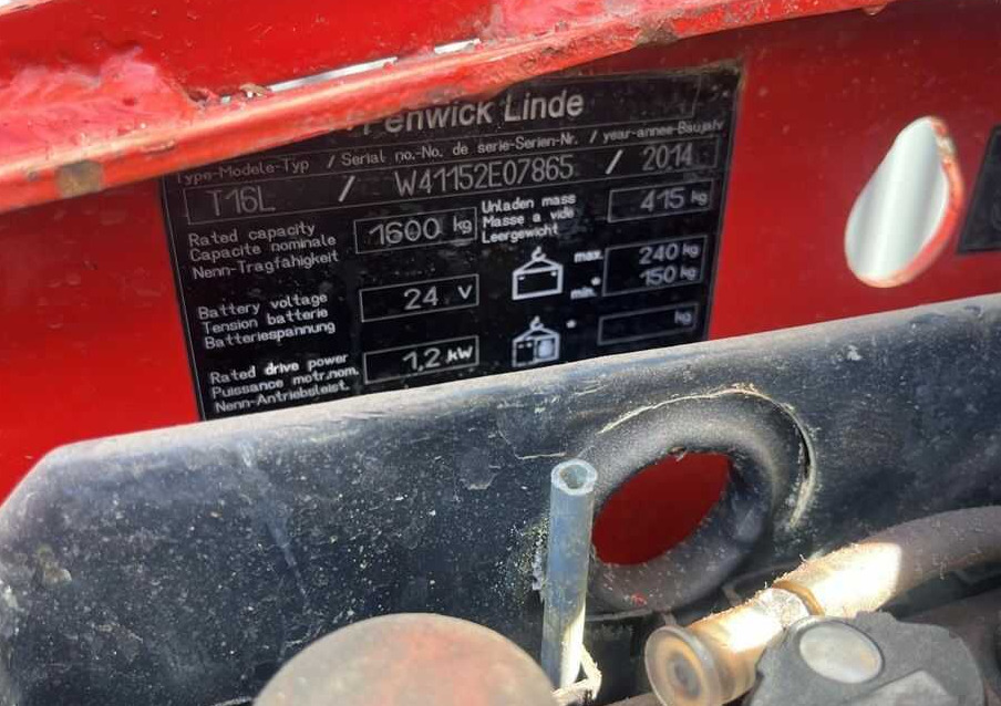 Linde T16L - شاحنة باليت: صورة 5 Linde T16L - شاحنة باليت: صورة 5