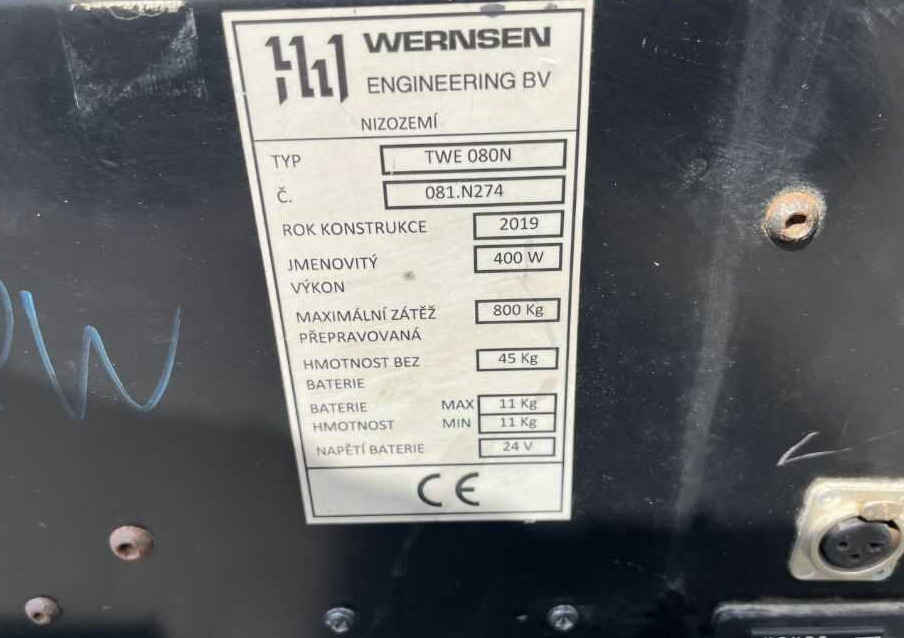 Linde TWE080N - جرار السحب الكهربائي: صورة 4 Linde TWE080N - جرار السحب الكهربائي: صورة 4