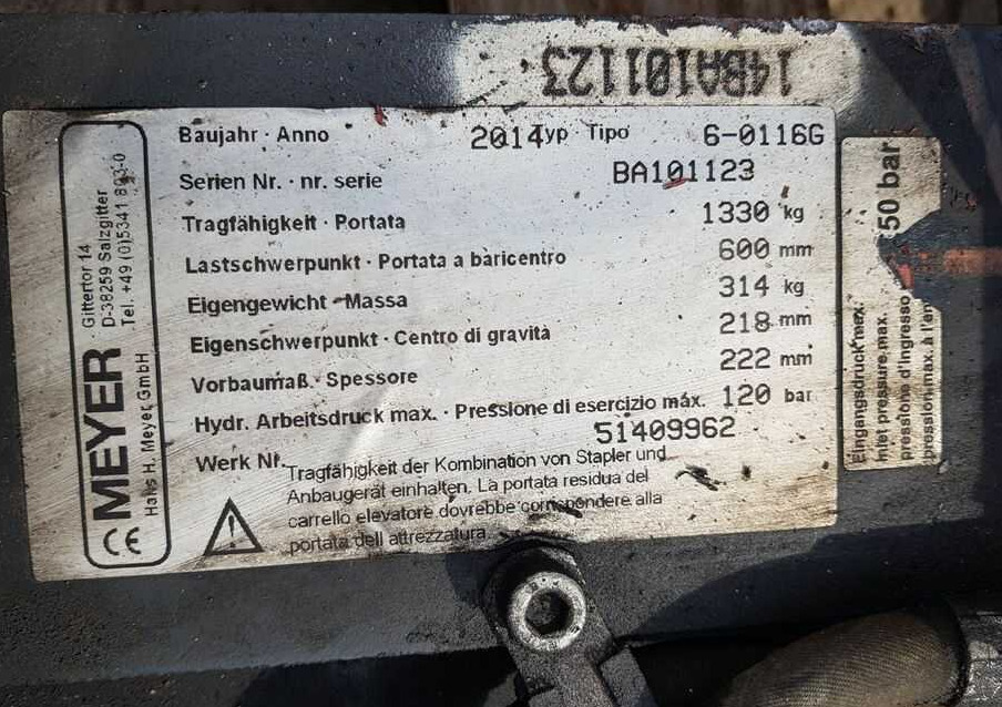 Meyer 6-0116G - ملحق: صورة 3 Meyer 6-0116G - ملحق: صورة 3