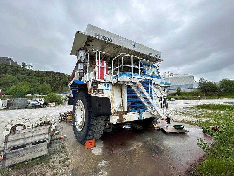 Komatsu HD985 - شاحنة التعدين: صورة 1 Komatsu HD985 - شاحنة التعدين: صورة 1