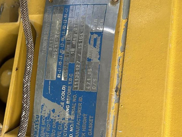 محرك Komatsu SA12V140 - WA800 - HD785 - HD985 - D475 engine -: صورة 14