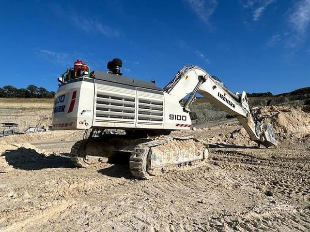 Liebherr R9100 - حفار زحاف: صورة 1 Liebherr R9100 - حفار زحاف: صورة 1