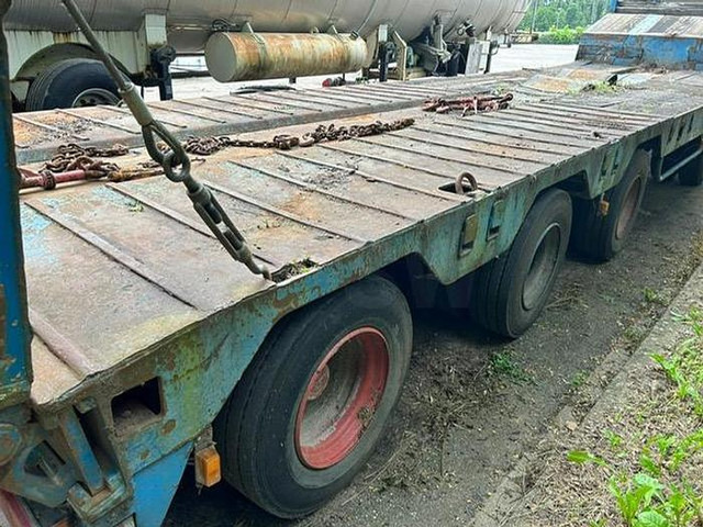 Nicolas B4037D - نصف مقطورة مسطحة: صورة 5 Nicolas B4037D - نصف مقطورة مسطحة: صورة 5