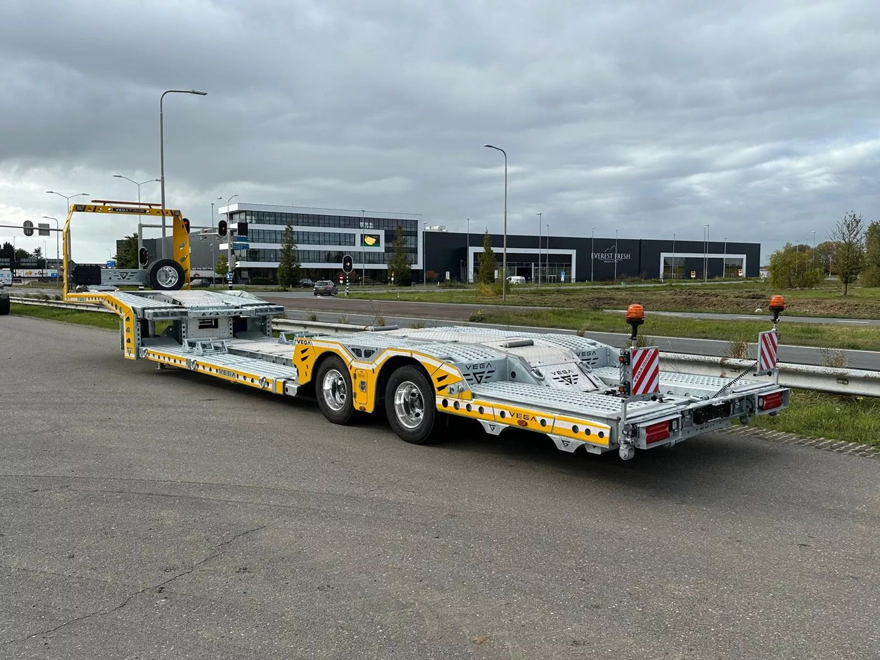 جديدة نصف مقطورة نقل السيارات Vegamax (2 Axle Truck Transport): صورة 14