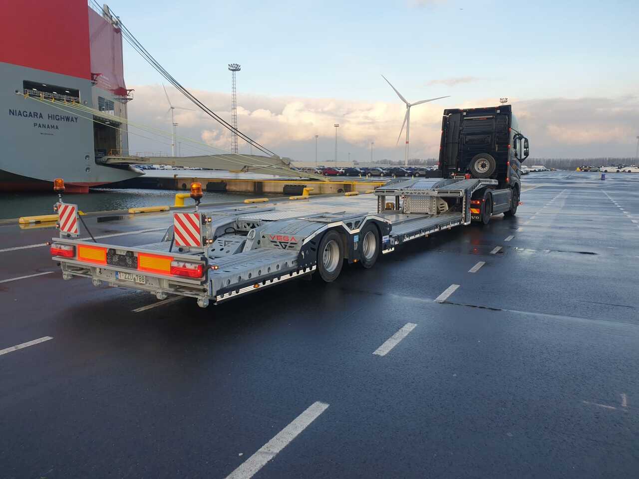 جديدة نصف مقطورة نقل السيارات Vegamax (2 Axle Truck Transport): صورة 7