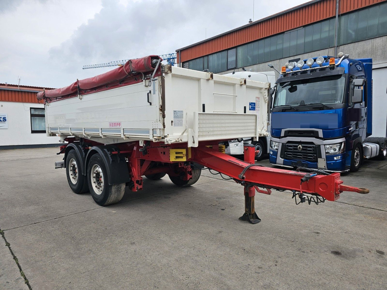 Kempf GETREIDEKIPPER * SAF-ACHSEN * LIFTACHSE * ALCOA - مقطورة قلاب: صورة 3 Kempf GETREIDEKIPPER * SAF-ACHSEN * LIFTACHSE * ALCOA - مقطورة قلاب: صورة 3