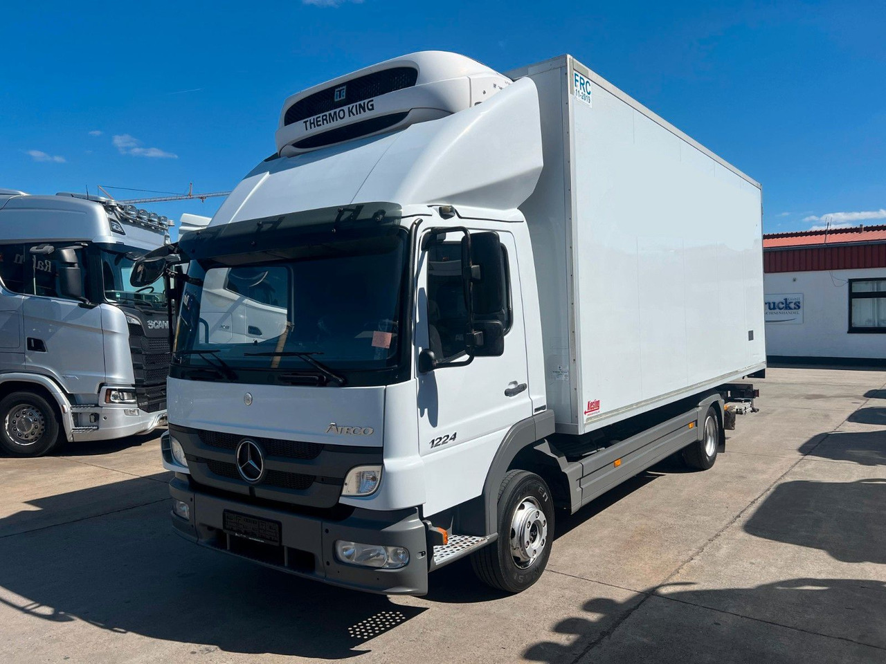 Mercedes-Benz Atego 1224 * KLIMA * THERMO KING * BÄR 1,5t * - شاحنة الفريزر: صورة 1 Mercedes-Benz Atego 1224 * KLIMA * THERMO KING * BÄR 1,5t * - شاحنة الفريزر: صورة 1