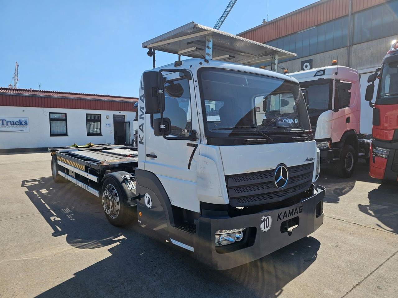 Mercedes-Benz KAMAG * WBH25 * UMSETZER * KLIMA * STANDHEIZ. * - شاحنات الحاويات / جسم علوي قابل للتغيير شاحنة: صورة 3 Mercedes-Benz KAMAG * WBH25 * UMSETZER * KLIMA * STANDHEIZ. * - شاحنات الحاويات / جسم علوي قابل للتغيير شاحنة: صورة 3