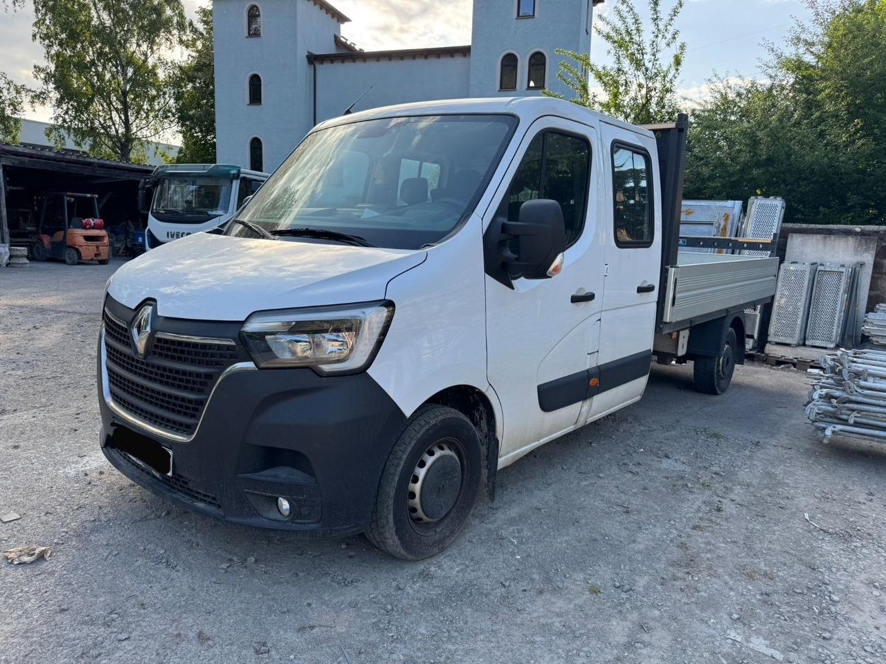 Renault MASTER * PRITSCHE * DOPPELKABINE * KLIMA * 1. HA - شاحنة مفتوحة, الشاحنات الصغيرة كابينة مزدوجة: صورة 2 Renault MASTER * PRITSCHE * DOPPELKABINE * KLIMA * 1. HA - شاحنة مفتوحة, الشاحنات الصغيرة كابينة مزدوجة: صورة 2
