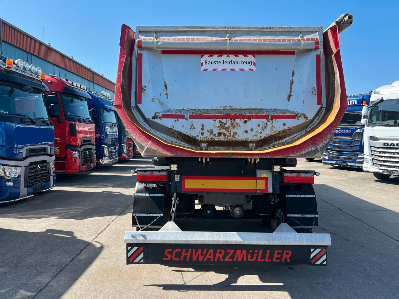 Schwarzmüller SM * KIPPER * 24 KUBIK * BPW * STAHLMULDE * - قلابة نصف مقطورة نصف مقطورة قلابة: صورة 5 Schwarzmüller SM * KIPPER * 24 KUBIK * BPW * STAHLMULDE * - قلابة نصف مقطورة نصف مقطورة قلابة: صورة 5