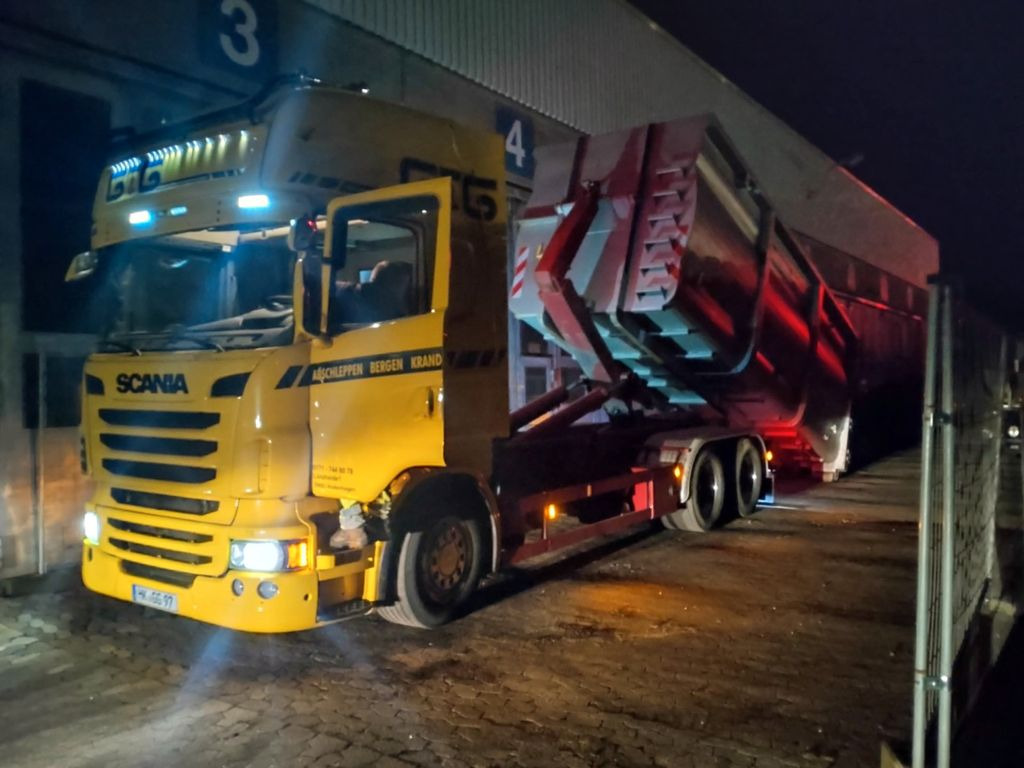 شاحنة ذات خطاف Scania R 730 Abroller  voll Luft: صورة 6