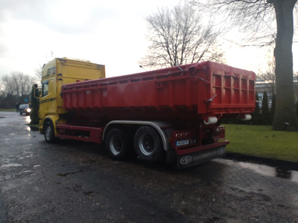شاحنة ذات خطاف Scania R 730 Abroller  voll Luft: صورة 8