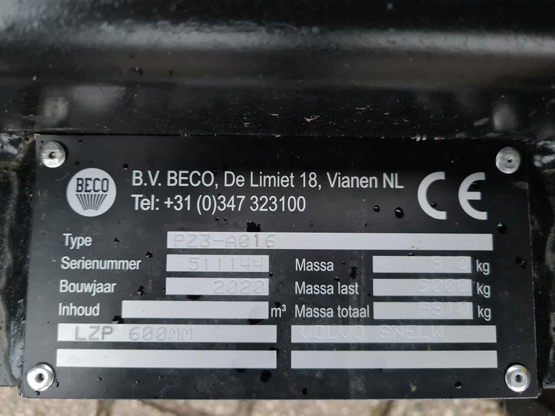 Beco palletvork LPZ3 - شوكة - معدات المناولة: صورة 4 Beco palletvork LPZ3 - شوكة - معدات المناولة: صورة 4