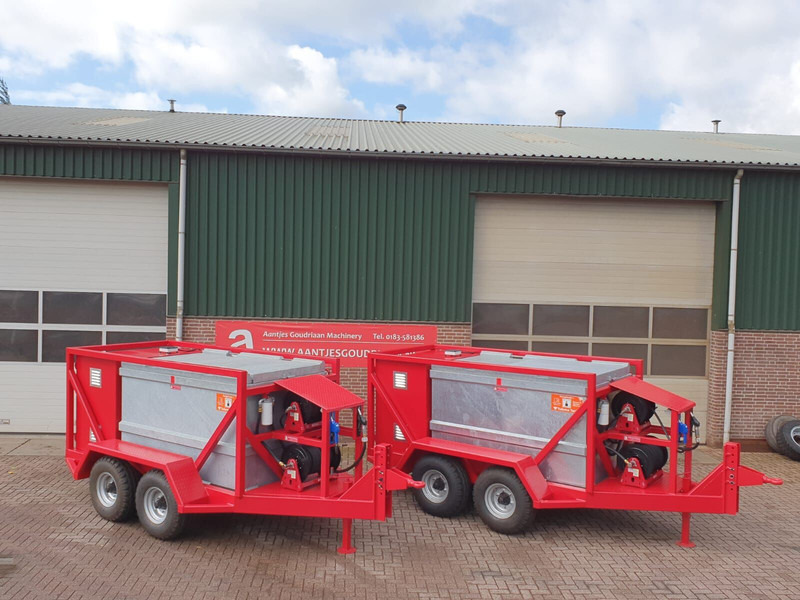 IBC Trailer brandstofwagen - مقطورة صهريج: صورة 2 IBC Trailer brandstofwagen - مقطورة صهريج: صورة 2
