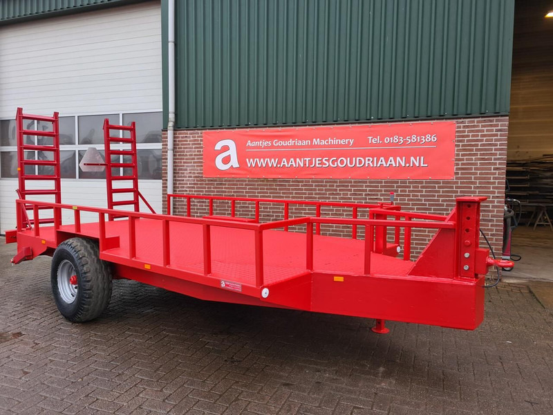 Oprijwagen/ bakkenwagen - مقطورات مسطحة: صورة 2 Oprijwagen/ bakkenwagen - مقطورات مسطحة: صورة 2