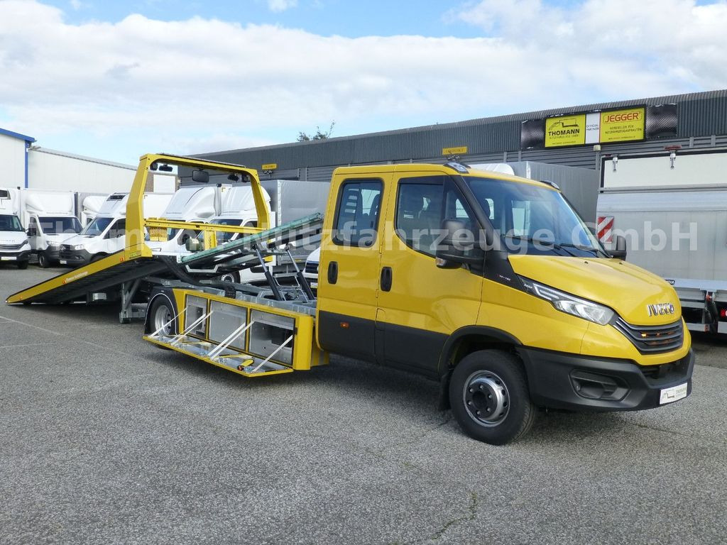 جديدة شاحنة سحب, شاحنة التوصيل Iveco DAILY 70C18 DoKa Schiebeplateau Luftfed Navi: صورة 11