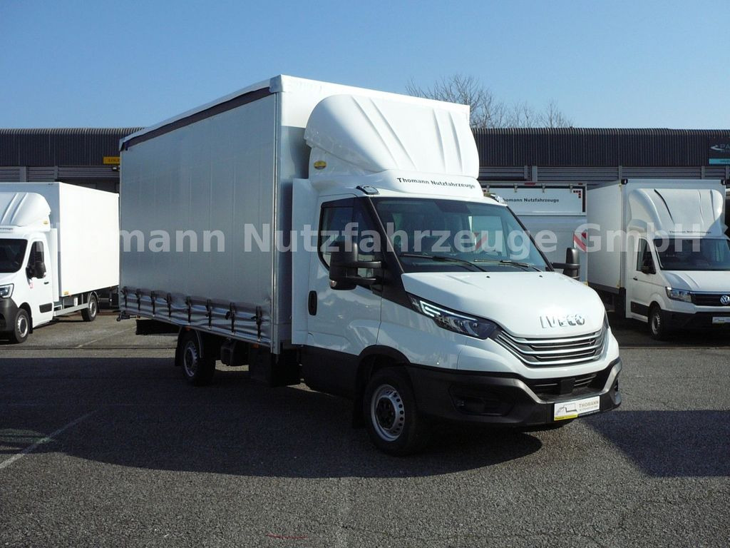 Iveco Daily 35S18 Pritsche Plane Edscha Verdeck - شاحنة ستارة جانبية: صورة 3 Iveco Daily 35S18 Pritsche Plane Edscha Verdeck - شاحنة ستارة جانبية: صورة 3
