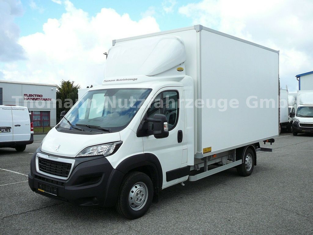 Peugeot Boxer Koffer Ladebordwand 750Kg Klimaautomatik - شاحنة مغلقة الصندوق: صورة 1 Peugeot Boxer Koffer Ladebordwand 750Kg Klimaautomatik - شاحنة مغلقة الصندوق: صورة 1