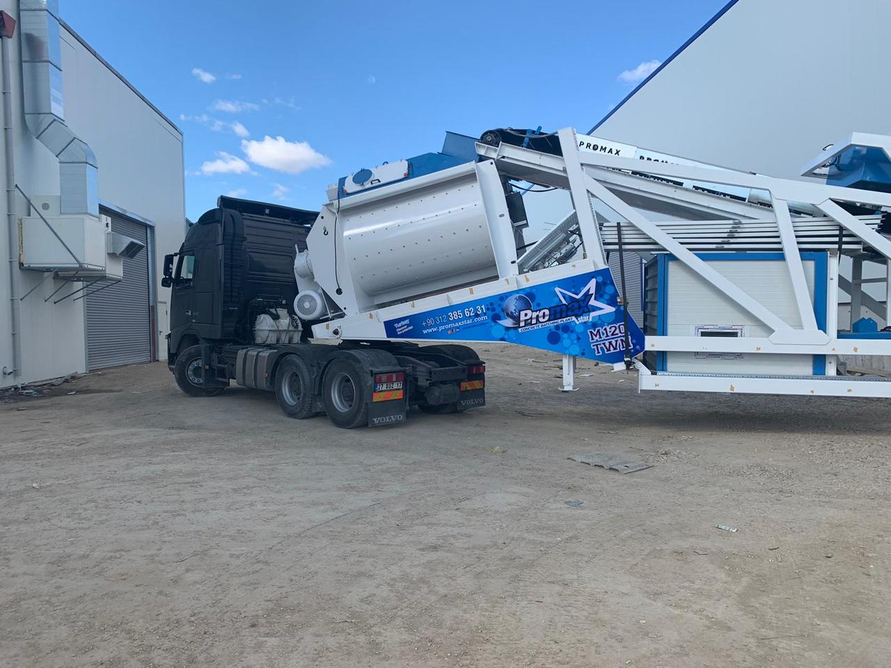 Mobile Concrete Batching Plant M120-TWN (120m3/h) - مصنع الخرسانة: صورة 5 Mobile Concrete Batching Plant M120-TWN (120m3/h) - مصنع الخرسانة: صورة 5