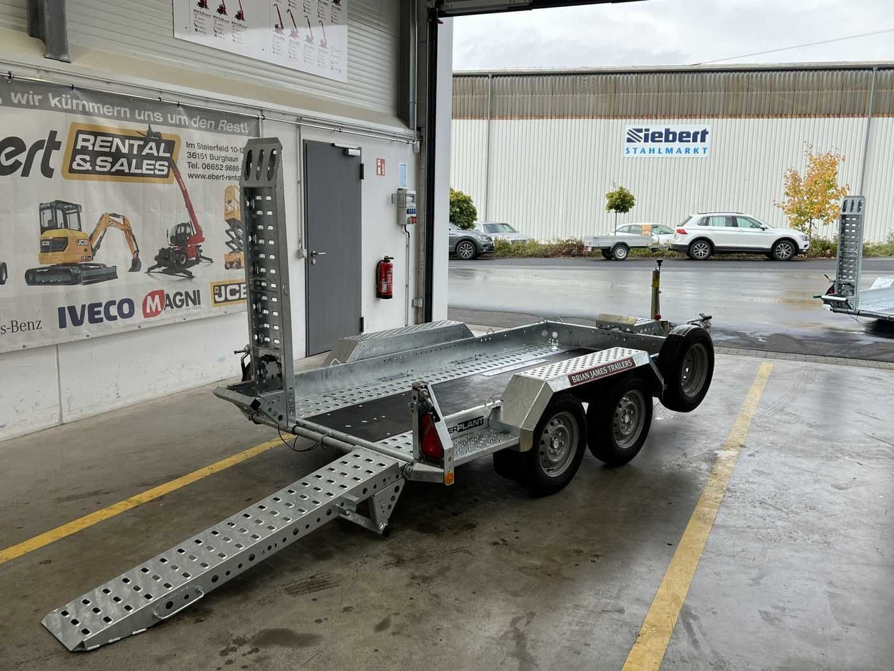 Brian James Cargo Digger Plant 2 / Länge: 2.800mm / 2.700kg - مقطورة مسطحة منخفضة: صورة 5 Brian James Cargo Digger Plant 2 / Länge: 2.800mm / 2.700kg - مقطورة مسطحة منخفضة: صورة 5