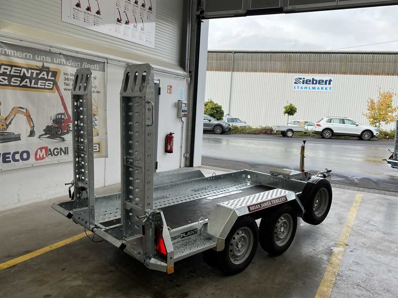 Brian James Cargo Digger Plant 2 / Länge: 2.800mm / 2.700kg - مقطورة مسطحة منخفضة: صورة 4 Brian James Cargo Digger Plant 2 / Länge: 2.800mm / 2.700kg - مقطورة مسطحة منخفضة: صورة 4