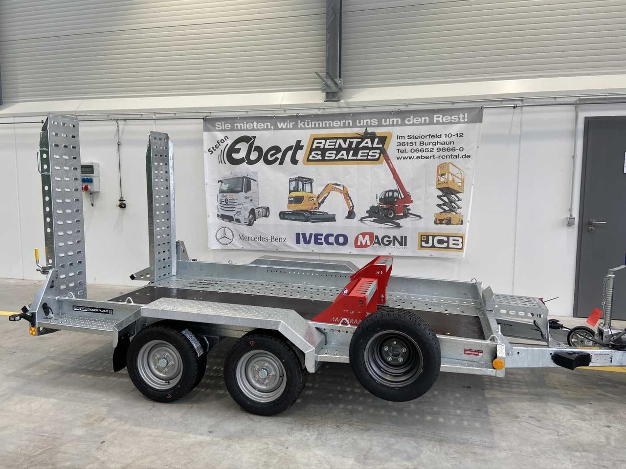 Brian James Cargo Digger Plant 2 / Länge: 3.200mm / 3.500kg - مقطورة مسطحة منخفضة: صورة 2 Brian James Cargo Digger Plant 2 / Länge: 3.200mm / 3.500kg - مقطورة مسطحة منخفضة: صورة 2