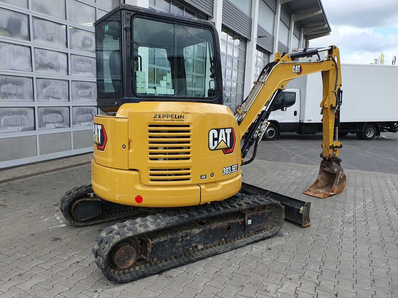 CAT 303.5E2CR / nur 2.107h! / 1x Tieflöffel / 2021 - حفارة مُصَّغرة: صورة 3 CAT 303.5E2CR / nur 2.107h! / 1x Tieflöffel / 2021 - حفارة مُصَّغرة: صورة 3