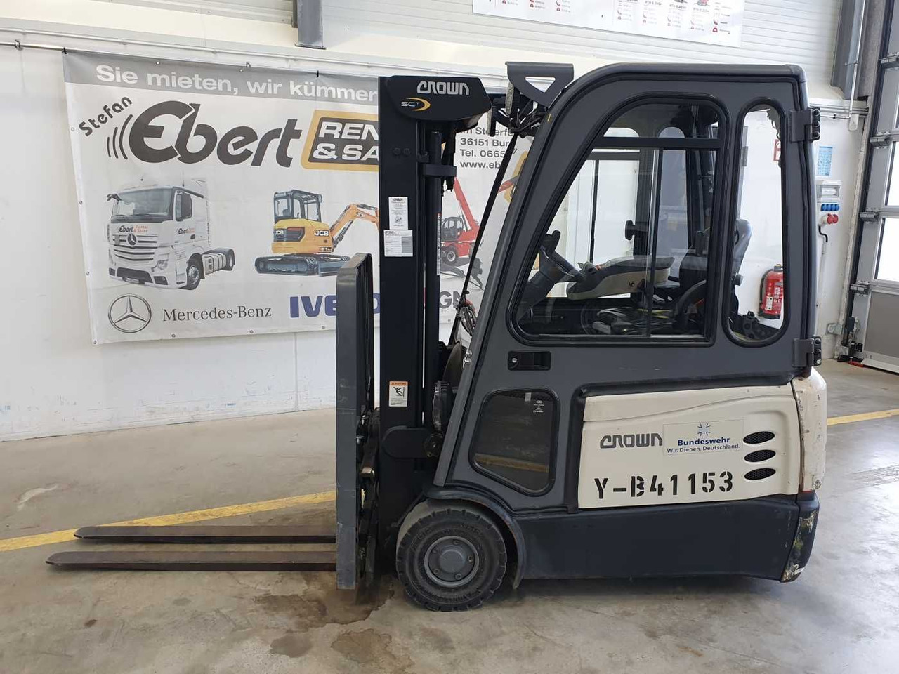 رافعة شوكية كهربائية Crown SCT6020-1.3 /Triplex: 4.30m /Batterie 2020: صورة 6