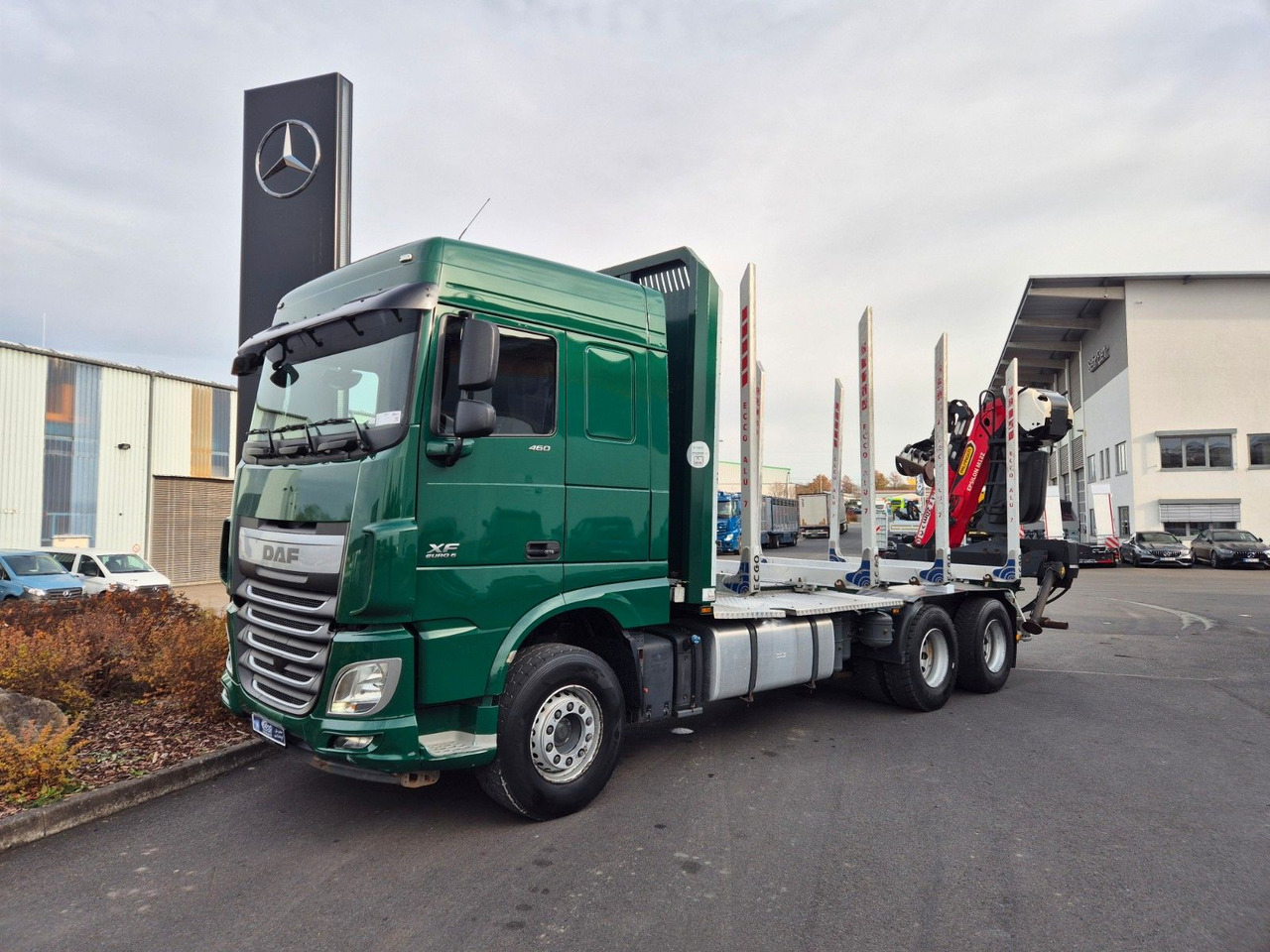 DAF XF 460 6x4 Epsilon M12Z91 - شاحنة قطع الأشجار, شاحنة كرين: صورة 5 DAF XF 460 6x4 Epsilon M12Z91 - شاحنة قطع الأشجار, شاحنة كرين: صورة 5