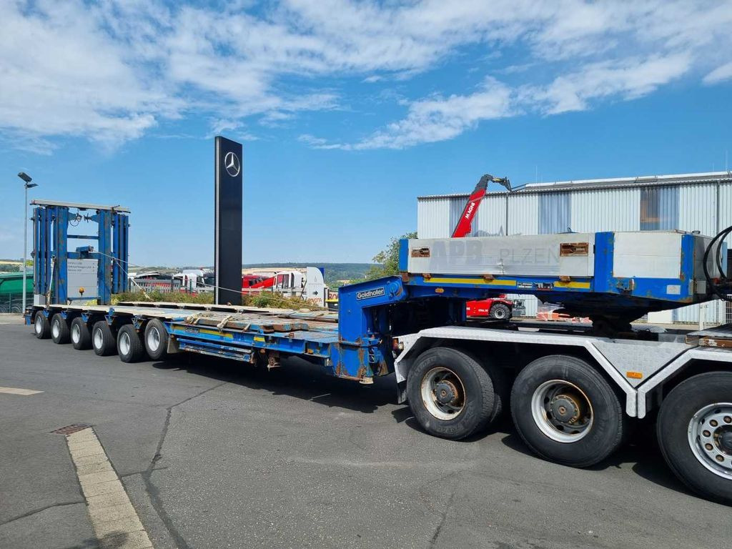 عربة منخفضة مسطحة نصف مقطورة Goldhofer STZ-H6-57/80A Teleskop-Tieflader Waggontransport Goldhofer STZ-H6-57/80A Teleskop-Tieflader Waggontransport: صورة 7 عربة منخفضة مسطحة نصف مقطورة Goldhofer STZ-H6-57/80A Teleskop-Tieflader Waggontransport Goldhofer STZ-H6-57/80A Teleskop-Tieflader Waggontransport: صورة 7