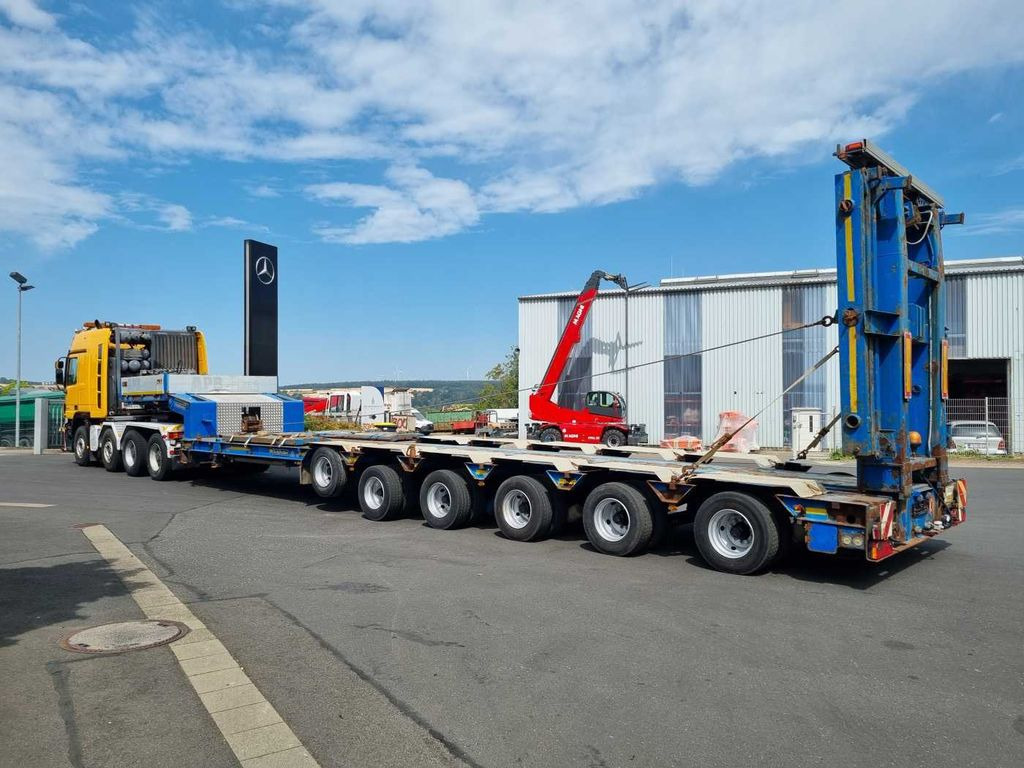 Goldhofer STZ-H6-57/80A Teleskop-Tieflader Waggontransport - عربة منخفضة مسطحة نصف مقطورة: صورة 4 Goldhofer STZ-H6-57/80A Teleskop-Tieflader Waggontransport - عربة منخفضة مسطحة نصف مقطورة: صورة 4