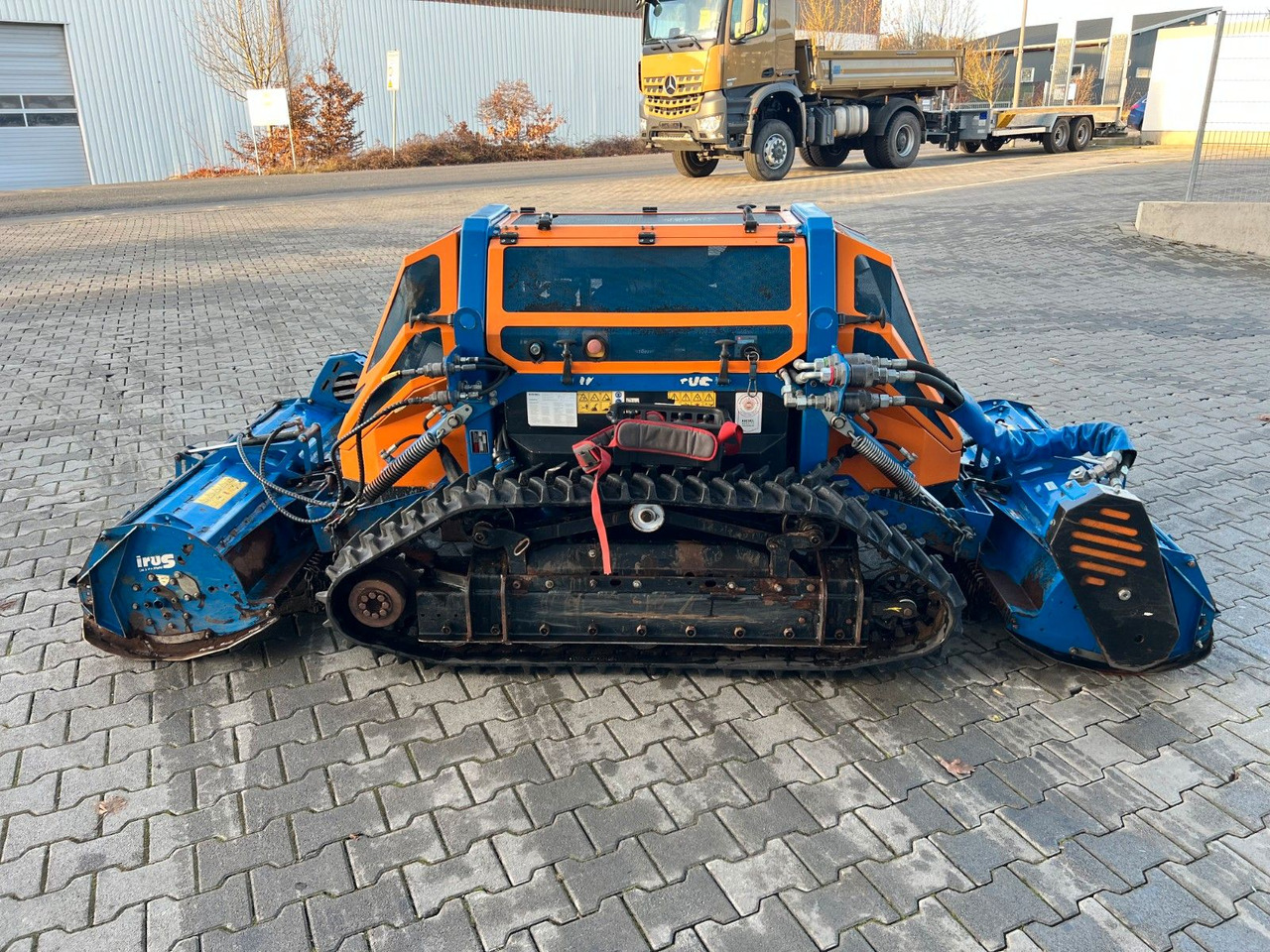 ماكينات قطع الحشائش الغابات Irus Twin 75V2 Raupe / Mulcher / Funk: صورة 7