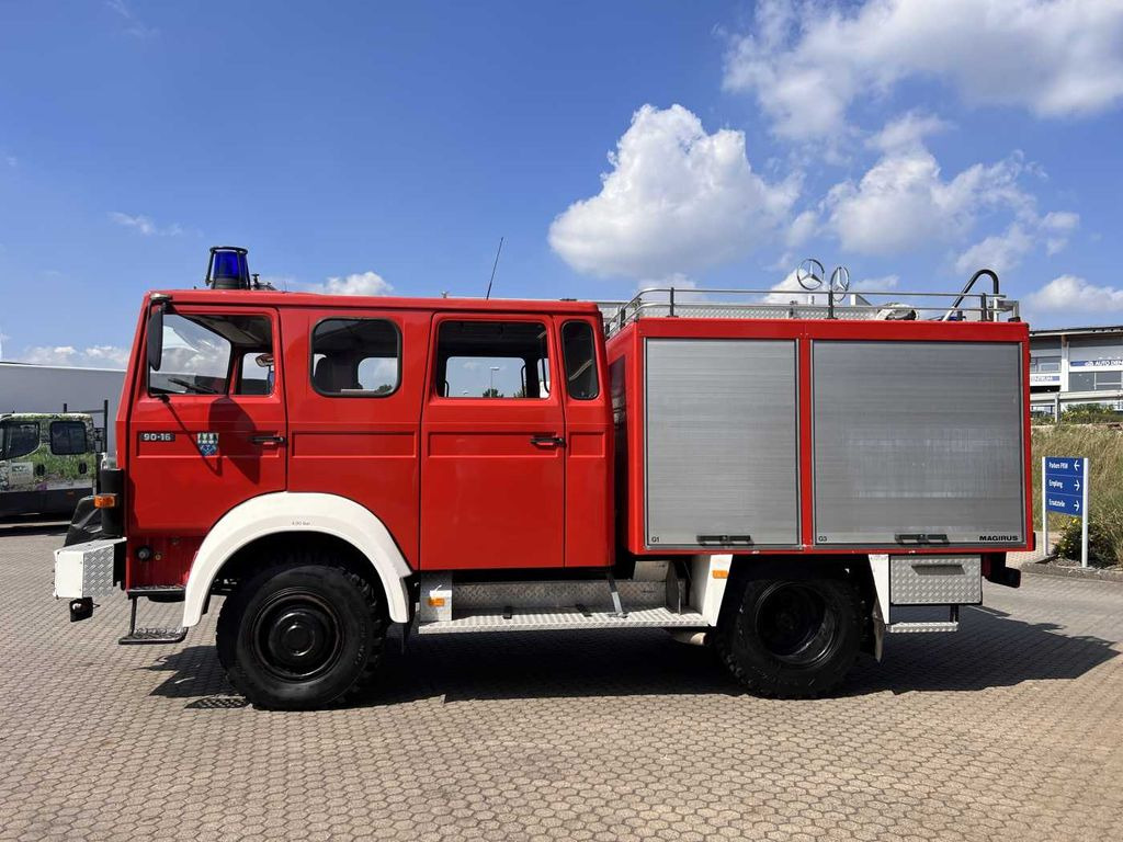 سيارة إطفاء Iveco 75-16 AW 4x4 LF8 Feuerwehr Standheizung 9 Sitze: صورة 6