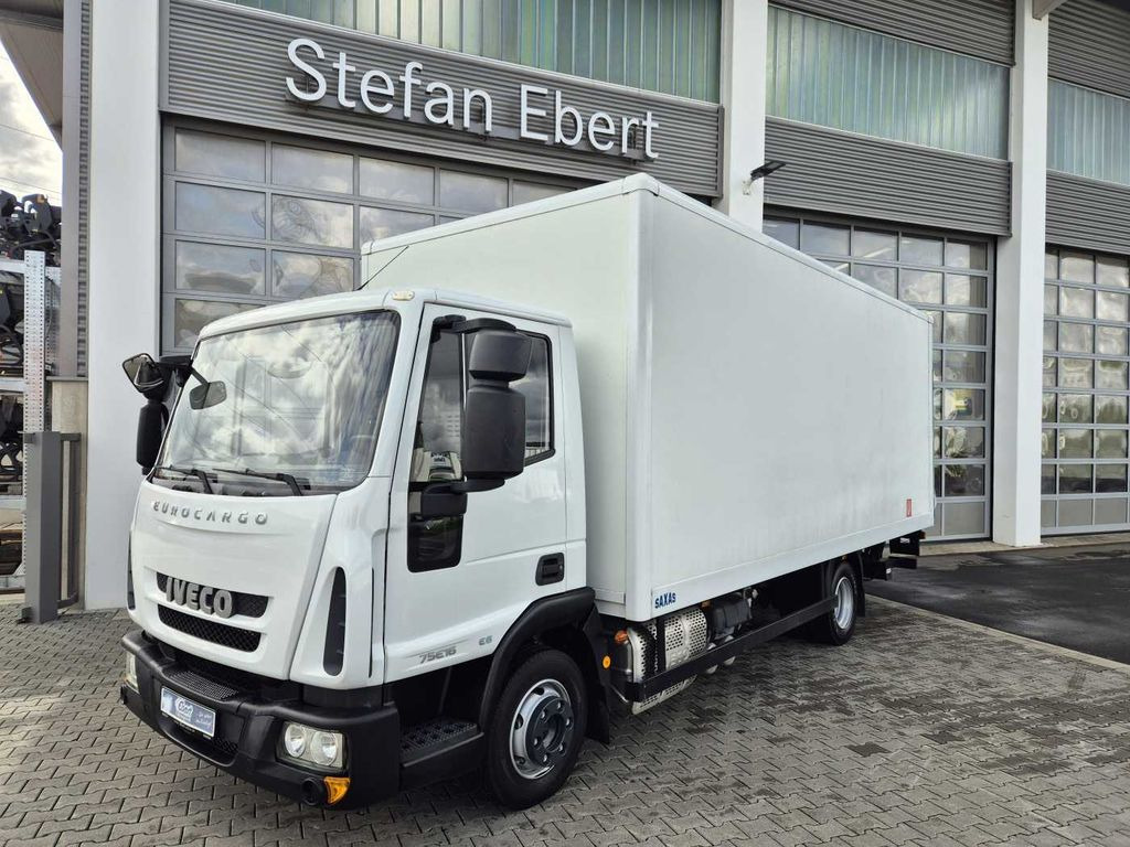 Iveco Eurocargo ML75E16 4x2 Koffer + LBW 48tkm - شاحنة مغلقة الصندوق: صورة 1 Iveco Eurocargo ML75E16 4x2 Koffer + LBW 48tkm - شاحنة مغلقة الصندوق: صورة 1