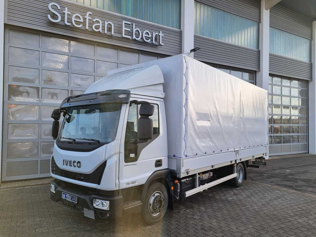 Iveco Eurocargo ML75E19/P LBW Klima Kamera - شاحنة ستارة جانبية: صورة 1 Iveco Eurocargo ML75E19/P LBW Klima Kamera - شاحنة ستارة جانبية: صورة 1