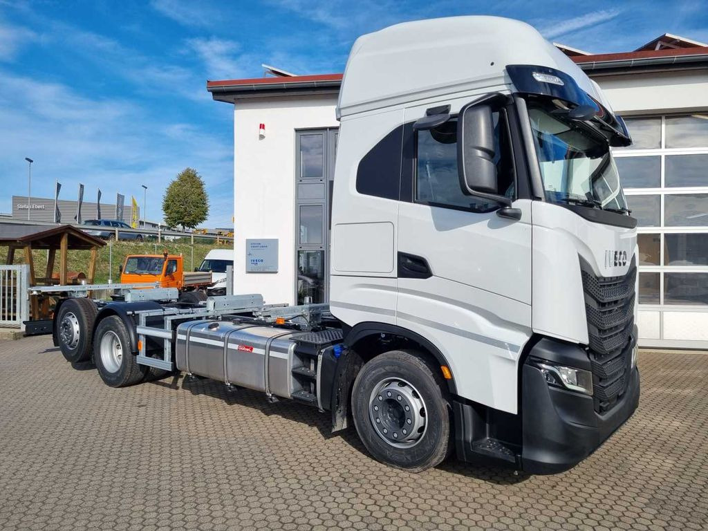 Iveco S-Way AS260S46 6x2 BDF-Wechsler Intarder 2x vorh - شاحنات الحاويات / جسم علوي قابل للتغيير شاحنة: صورة 2 Iveco S-Way AS260S46 6x2 BDF-Wechsler Intarder 2x vorh - شاحنات الحاويات / جسم علوي قابل للتغيير شاحنة: صورة 2