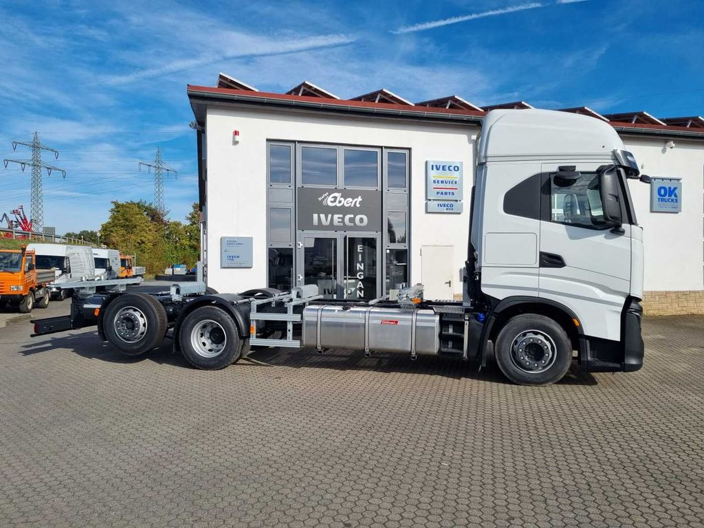 Iveco S-Way AS260S46 6x2 BDF-Wechsler Intarder 2x vorh - شاحنات الحاويات / جسم علوي قابل للتغيير شاحنة: صورة 3 Iveco S-Way AS260S46 6x2 BDF-Wechsler Intarder 2x vorh - شاحنات الحاويات / جسم علوي قابل للتغيير شاحنة: صورة 3