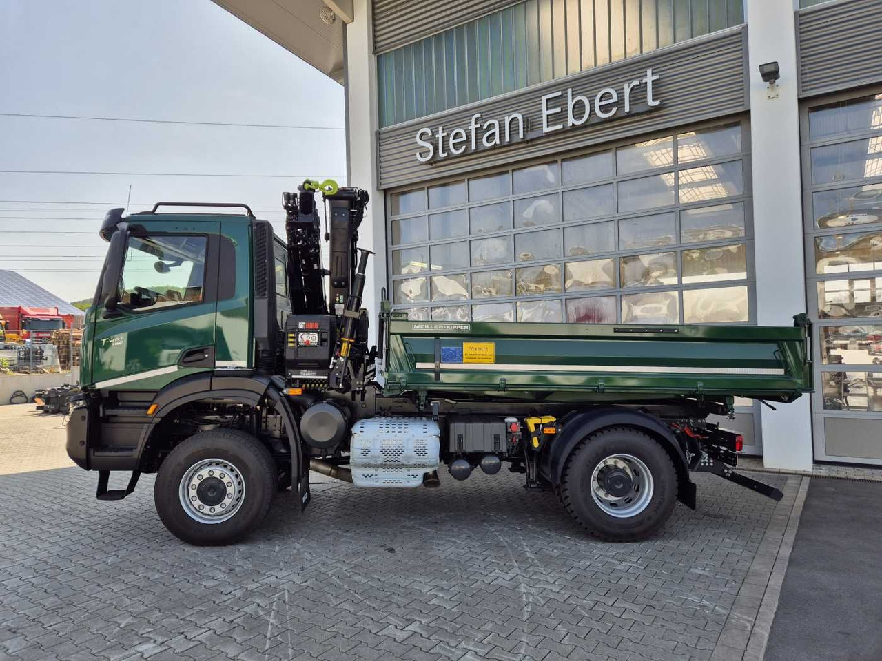 Iveco T-Way AD190T36W/P 4x4 HIAB X-HIDUO 118E-3 Funk - شاحنة قلاب, شاحنة كرين: صورة 4 Iveco T-Way AD190T36W/P 4x4 HIAB X-HIDUO 118E-3 Funk - شاحنة قلاب, شاحنة كرين: صورة 4