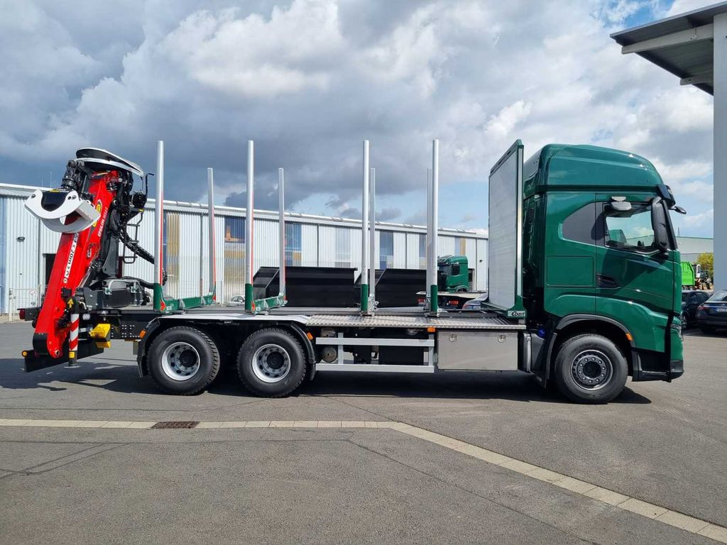 Iveco X-WAY AS300X57ZP ON+ 6x4 Palfinger Epsilon M12 Z - شاحنة قطع الأشجار, شاحنة كرين: صورة 5 Iveco X-WAY AS300X57ZP ON+ 6x4 Palfinger Epsilon M12 Z - شاحنة قطع الأشجار, شاحنة كرين: صورة 5