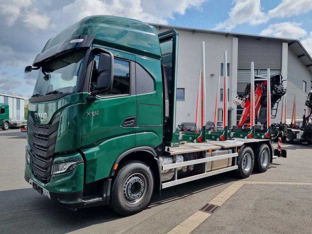 Iveco X-WAY AS300X57ZP ON+ 6x4 Palfinger Epsilon M12 Z - شاحنة قطع الأشجار, شاحنة كرين: صورة 3 Iveco X-WAY AS300X57ZP ON+ 6x4 Palfinger Epsilon M12 Z - شاحنة قطع الأشجار, شاحنة كرين: صورة 3