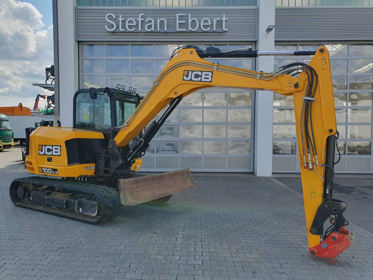 JCB 100C-2 / nur 471h! / 2022 / Lehnhoff HS08 - حفار زحاف: صورة 1 JCB 100C-2 / nur 471h! / 2022 / Lehnhoff HS08 - حفار زحاف: صورة 1