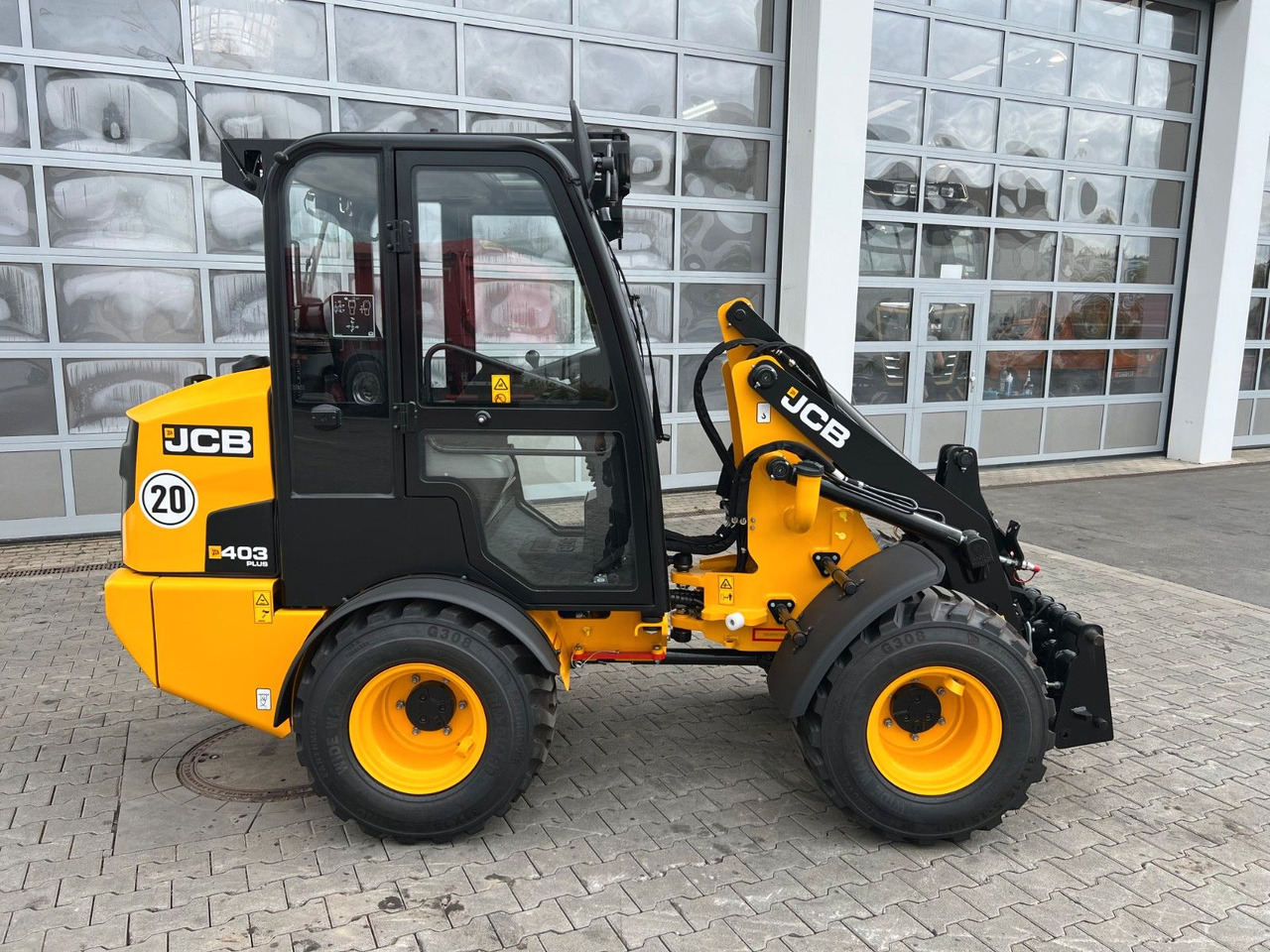 JCB 403 Plus / Neufahrzeug / 2025 / Gabel / Schaufel - اللودر بعجل: صورة 2 JCB 403 Plus / Neufahrzeug / 2025 / Gabel / Schaufel - اللودر بعجل: صورة 2