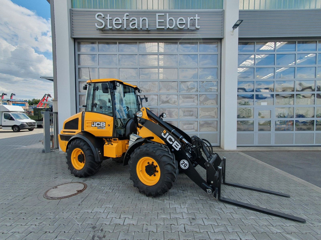 JCB 409 SV / Neufahrzeug / Gabel - اللودر بعجل: صورة 1 JCB 409 SV / Neufahrzeug / Gabel - اللودر بعجل: صورة 1