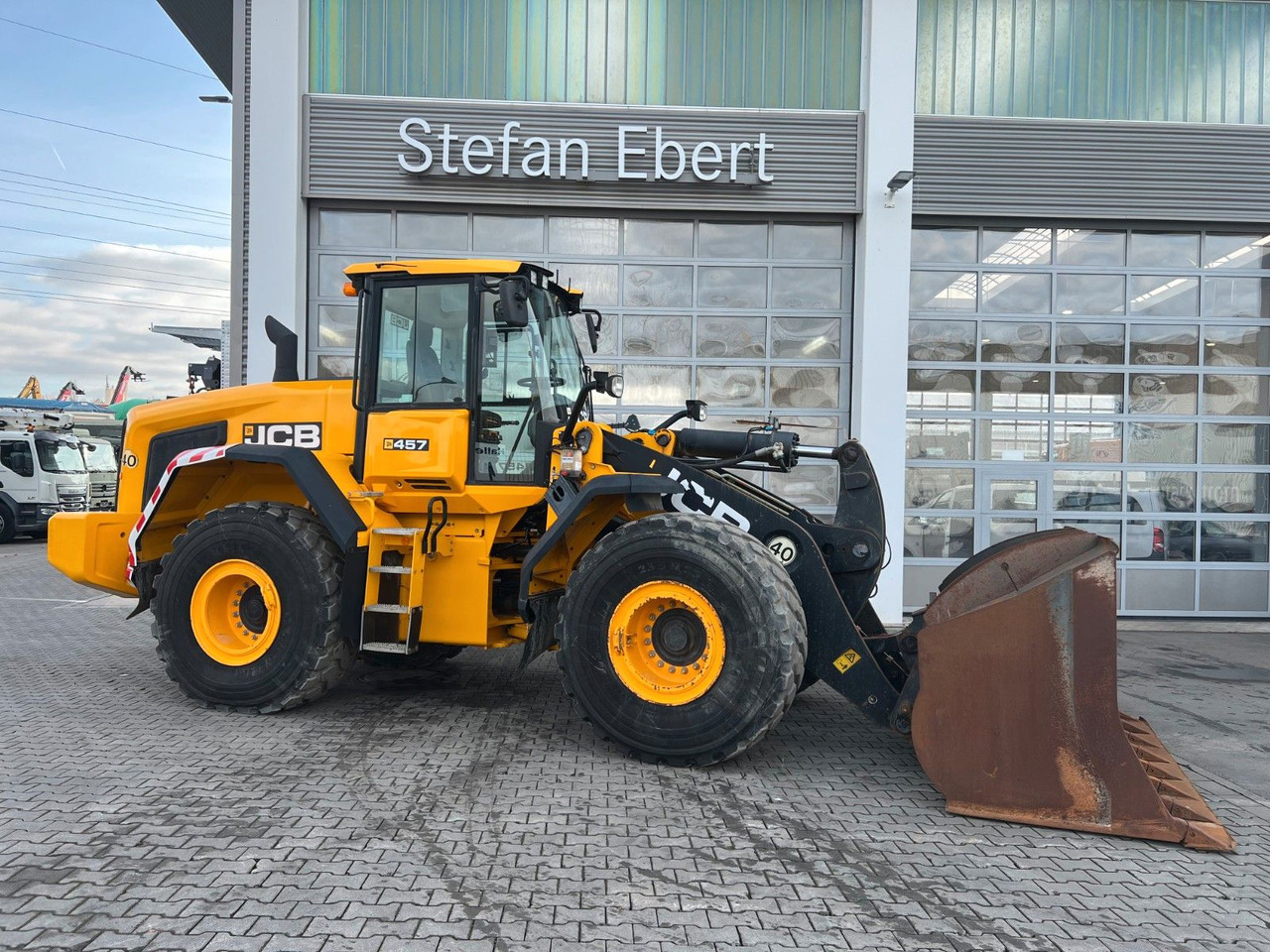 JCB 457 ZX T4F / 3.246 h / 2016 / Waage mit Drucker - اللودر بعجل: صورة 1 JCB 457 ZX T4F / 3.246 h / 2016 / Waage mit Drucker - اللودر بعجل: صورة 1