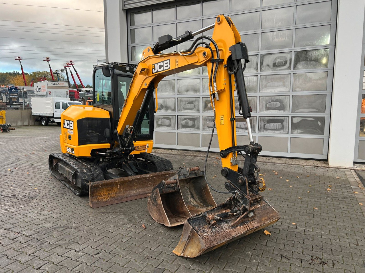آليات JCB 50Z-2 Pro Minibagger / nur 964 h / 2021: صورة 10 آليات JCB 50Z-2 Pro Minibagger / nur 964 h / 2021: صورة 10