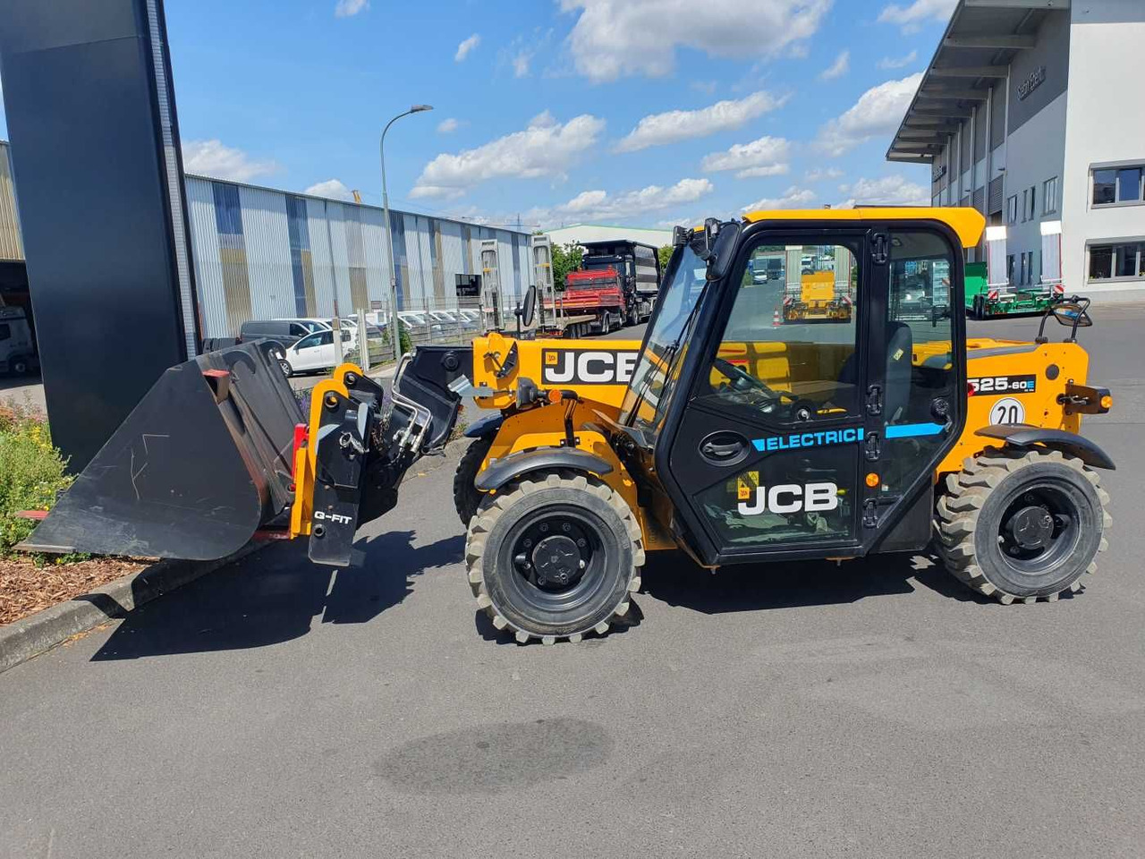 JCB 525-60E / Elektro / 2022 / nur 176h / Gabel - رافعة تلسكوبية: صورة 2 JCB 525-60E / Elektro / 2022 / nur 176h / Gabel - رافعة تلسكوبية: صورة 2