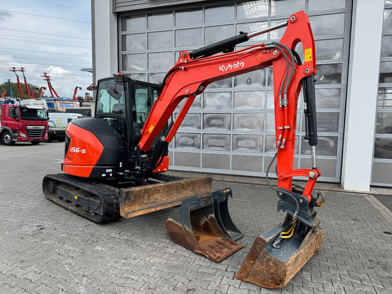 Kubota U56-5 / MS03 / nur 190h! / Löffelpaket - حفارة مُصَّغرة: صورة 3 Kubota U56-5 / MS03 / nur 190h! / Löffelpaket - حفارة مُصَّغرة: صورة 3