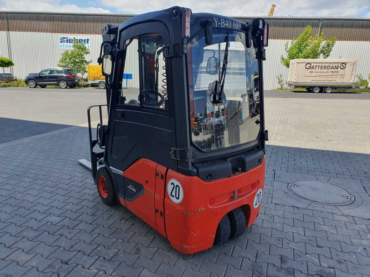 Linde E14 - 02 / Triplex: 4.00m! / SS / 855h! / 2021 - رافعة شوكية كهربائية: صورة 5 Linde E14 - 02 / Triplex: 4.00m! / SS / 855h! / 2021 - رافعة شوكية كهربائية: صورة 5