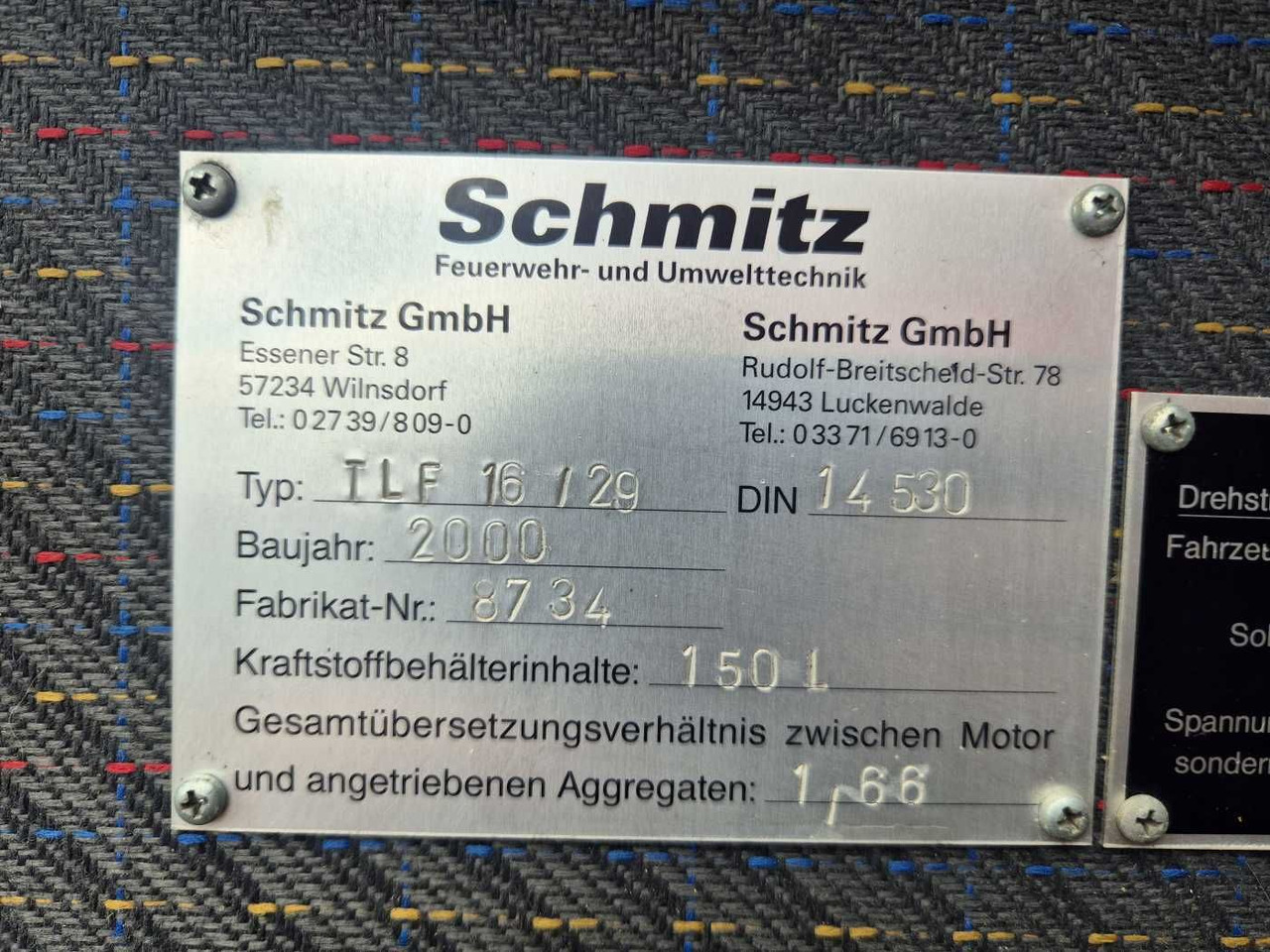 MAN 14.224 4x4 TLF 16/29 Tanklöschfahrzeug Feuerwehr MAN 14.224 4x4 TLF 16/29 Tanklöschfahrzeug Feuerwehr: صورة 14 MAN 14.224 4x4 TLF 16/29 Tanklöschfahrzeug Feuerwehr MAN 14.224 4x4 TLF 16/29 Tanklöschfahrzeug Feuerwehr: صورة 14